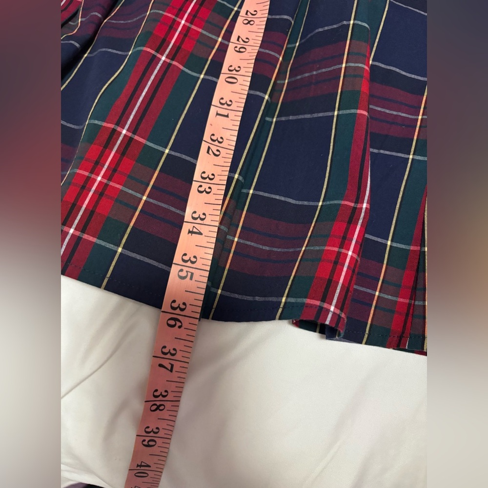 J. Crew Multicolor Plaid Shirt Dress - Picture 8 of 9